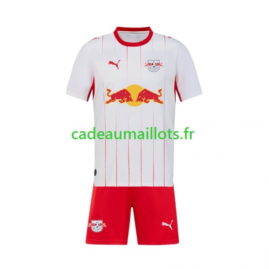 RB Leipzig Maillot avec flocage Domicile 2026-2027 ,Tenue Enfant MC