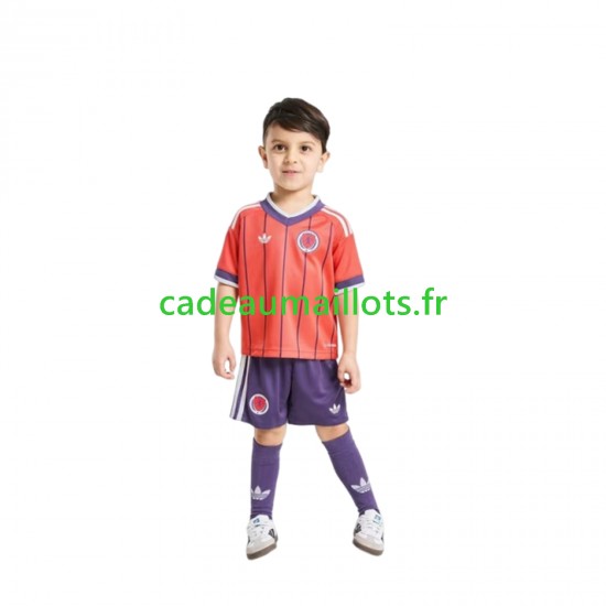 Écosse Maillot avec flocage Extérieur Coupe du Monde 2026 ,Tenue Enfant MC