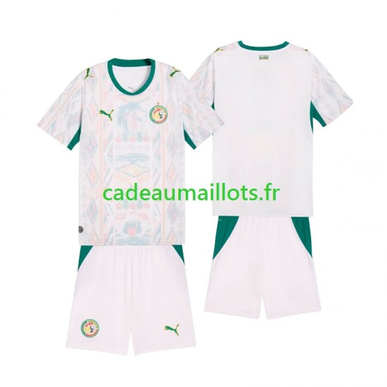 Sénégal Maillot avec flocage Domicile 2026 2027 ,Tenue Enfant MC