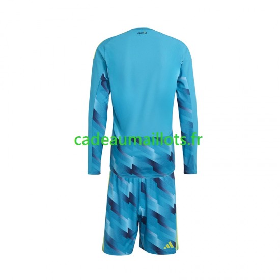Espagne Maillot avec flocage Gardien Domicile Coupe du Monde 2026 ,Tenue Enfant ML