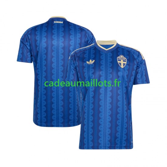 Suède Maillot avec flocage Extérieur Coupe du Monde 2026 ,Homme MC