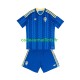 Suède Maillot avec flocage Extérieur Coupe du Monde 2026 ,Tenue Enfant MC