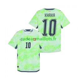 Suisse Maillot avec flocage Granit Xhaka 10 Extérieur Coupe du Monde 2026 ,Homme MC