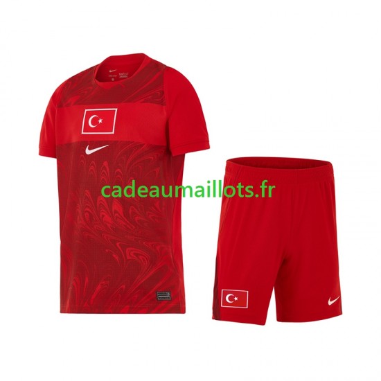 Turquie Maillot avec flocage Domicile Coupe du Monde 2026 ,Tenue Enfant MC