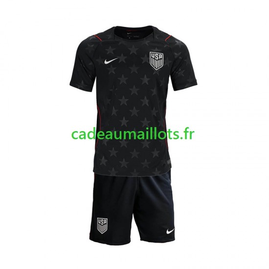 États-Unis Maillot avec flocage Extérieur Coupe du Monde 2026 ,Tenue Enfant MC