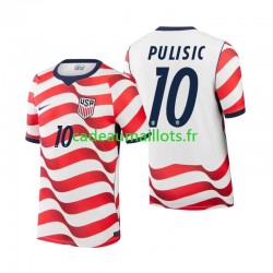 États-Unis Maillot avec flocage Christian Pulisic 10 Domicile Coupe du Monde 2026 ,Homme MC