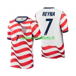 États-Unis Maillot avec flocage Giovanni Reyna 7 Domicile Coupe du Monde 2026 ,Homme MC