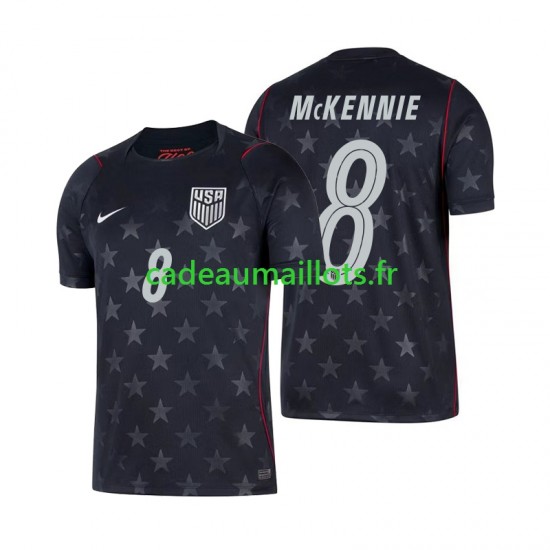 États-Unis Maillot avec flocage Weston McKennie 8 Extérieur Coupe du Monde 2026 ,Homme MC