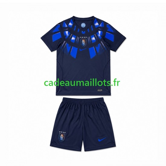 Uruguay Maillot avec flocage Extérieur Coupe du Monde 2026 ,Tenue Enfant MC