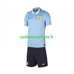 Uruguay Maillot avec flocage Domicile Coupe du Monde 2026 ,Tenue Enfant MC