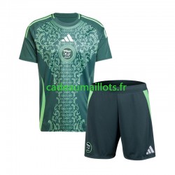 Algérie Maillot avec flocage Extérieur 2024-2025 ,Tenue Enfant MC