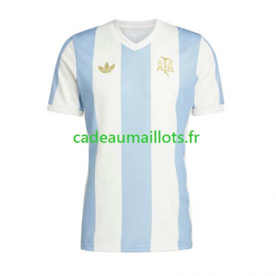 Argentine Maillot avec flocage 50 Anniversary Domicile ,Homme MC