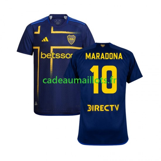 Maillot avec flocage Boca Juniors MARADONA 10 3ème 2024-2025 ,Homme MC