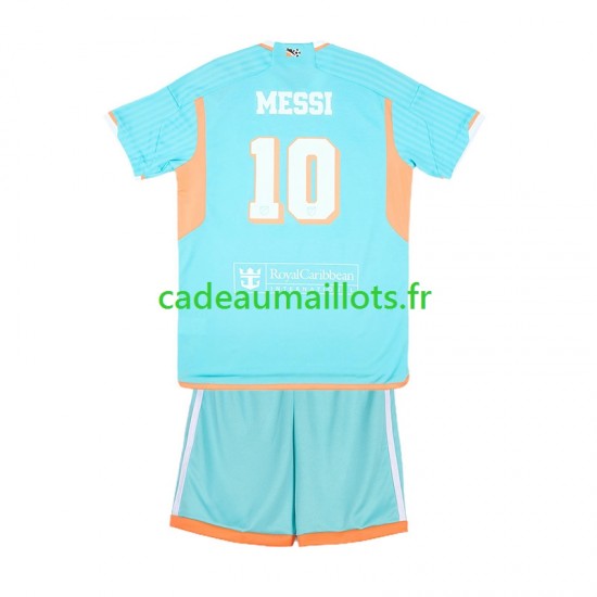 Inter Miami Maillot avec flocage Lionel Messi 10 3ème 2024-2025 ,Tenue Enfant MC