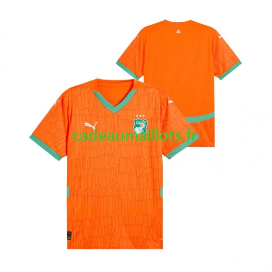 Côte d'Ivoire Maillot avec flocage Domicile 2025 ,Homme MC