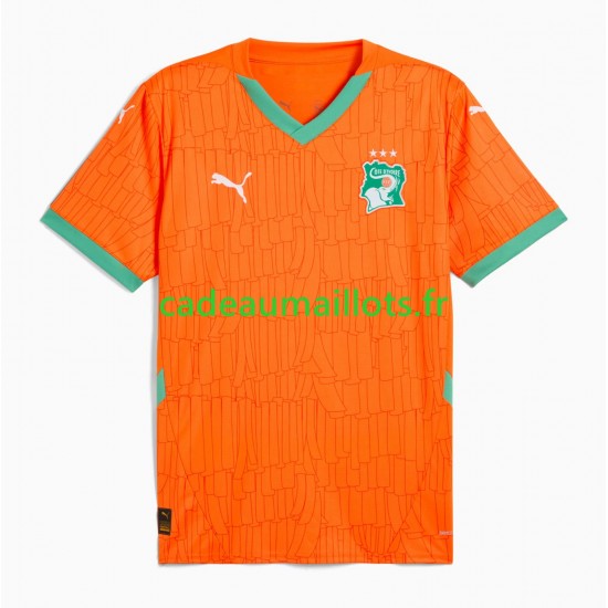 Côte d'Ivoire Maillot avec flocage Domicile 2025 ,Homme MC