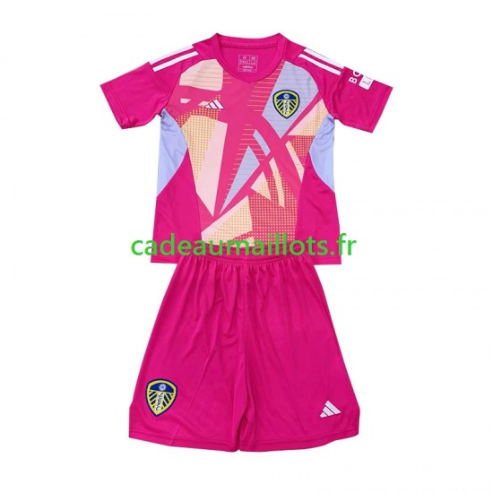 Leeds United Maillot avec flocage Gardien 3ème 2024-2025 ,Tenue Enfant MC