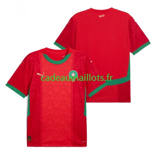 Maroc Maillot avec flocage Domicile 2024 ,Homme MC