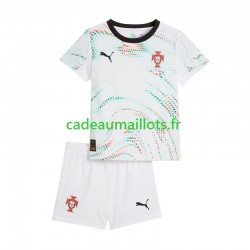 Portugal Maillot avec flocage Extérieur 2025 ,Tenue Enfant MC