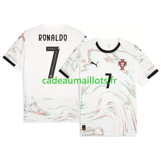 Portugal Maillot avec flocage RONALDO 7 Extérieur 2025 ,Homme MC