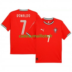 Portugal Maillot avec flocage RONALDO 7 Domicile 2025 ,Homme MC