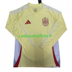 Espagne Maillot avec flocage Extérieur Euro 2024 ,Homme ML