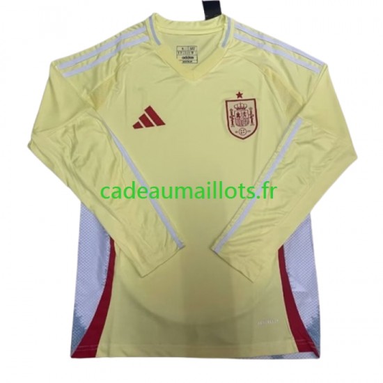 Espagne Maillot avec flocage Extérieur Euro 2024 ,Homme ML