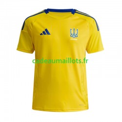 Ukraine Maillot avec flocage Domicile 2024 ,Homme MC
