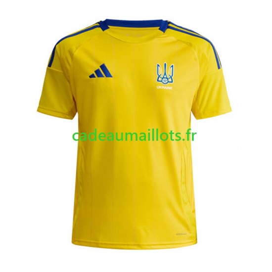 Ukraine Maillot avec flocage Domicile 2024 ,Homme MC