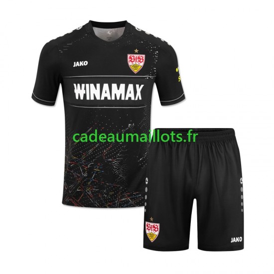 VfB Stuttgart Maillot avec flocage 3ème 2024-2025 ,Tenue Enfant MC