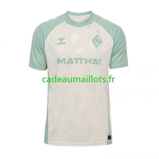 Werder Bremen Maillot avec flocage Extérieur 2024-2025 ,Homme MC