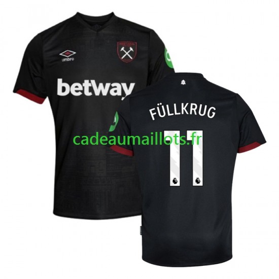 West Ham United Maillot avec flocage FULLKRUG 11 Extérieur 2024-2025 ,Homme MC