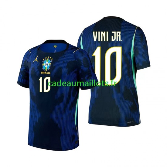 Brésil Maillot avec flocage Vinicius Junior 10 Extérieur Coupe du Monde 2026 ,Homme MC