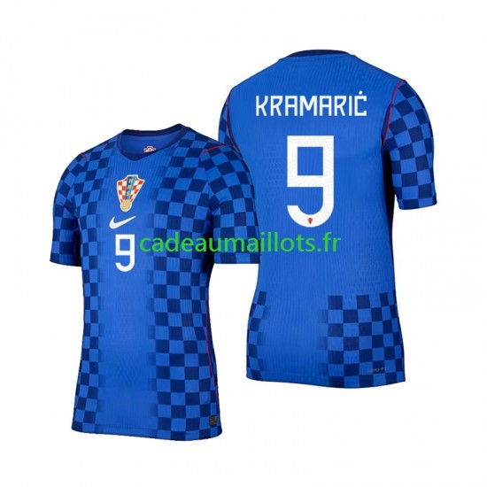 Croatie Maillot avec flocage Andrej Kramaric 9 Extérieur Coupe du Monde 2026 ,Homme MC