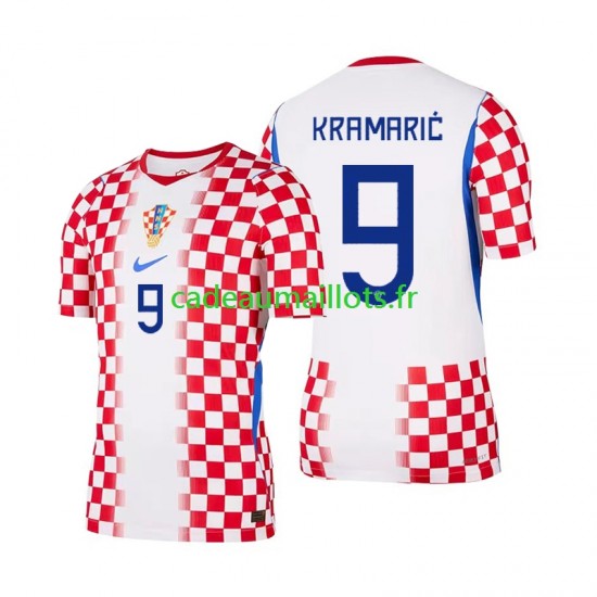 Croatie Maillot avec flocage Andrej Kramaric 9 Domicile Coupe du Monde 2026 ,Homme MC