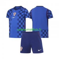 Croatie Maillot avec flocage Extérieur Coupe du Monde 2026 ,Tenue Enfant MC