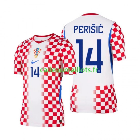 Croatie Maillot avec flocage Ivan Perisic 14 Domicile Coupe du Monde 2026 ,Homme MC