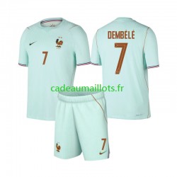 France Maillot avec flocage Ousmane Dembele 7 Extérieur Coupe du Monde 2026 ,Tenue Enfant MC France Maillot avec flocage Ousmane Dembele 7 Extérieur Coupe du Monde 2026 ,Tenue Enfant MC