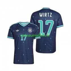 Allemagne Maillot avec flocage Florian Wirtz 17 Extérieur Coupe du Monde 2026 ,Homme MC