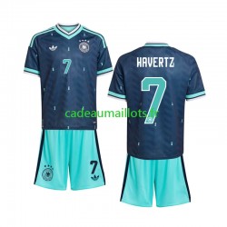 Allemagne Maillot avec flocage Kai Havertz 7 Extérieur Coupe du Monde 2026 ,Tenue Enfant MC