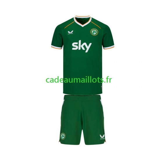 Irlande Maillot avec flocage Domicile 2026 ,Tenue Enfant MC