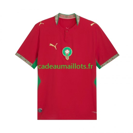 Maroc Maillot avec flocage Domicile Coupe du Monde 2026 ,Homme MC