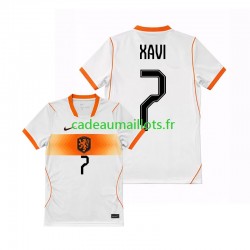 Pays-Bas Maillot avec flocage Xavi Simons 7 Extérieur Coupe du Monde 2026 ,Homme MC