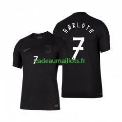 Norvège Maillot avec flocage Alexander Sorloth 7 Extérieur Coupe du Monde 2026 ,Homme MC