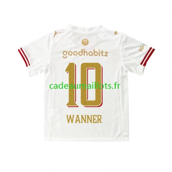 PSV Eindhoven Maillot avec flocage Paul Wanner 10 Efteling 4ème 2025-2026 ,Homme MC