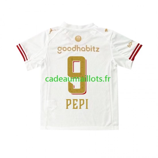 PSV Eindhoven Maillot avec flocage Ricardo Pepi 9 Efteling 4ème 2025-2026 ,Homme MC
