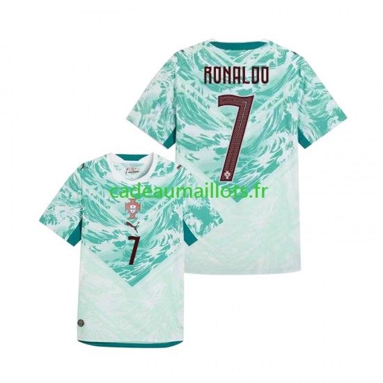 Portugal Maillot avec flocage Cristiano Ronaldo 7 Extérieur 2026 2027 ,Homme MC
