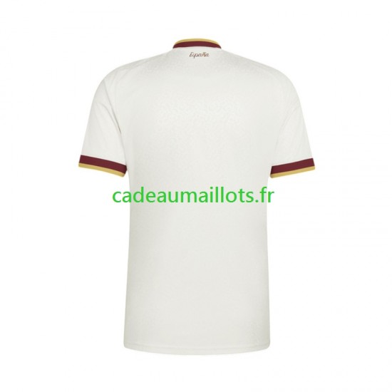 Espagne Maillot avec flocage Extérieur Coupe du Monde 2026 ,Homme MC