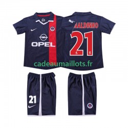 AC Milan Maillot avec flocage RONALDINHO 21 Rétro Domicile 2011 2010 ,Tenue Enfant MC