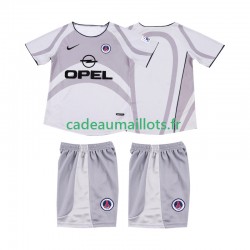 AC Milan Maillot avec flocage Rétro Extérieur 2011 2010 ,Tenue Enfant MC